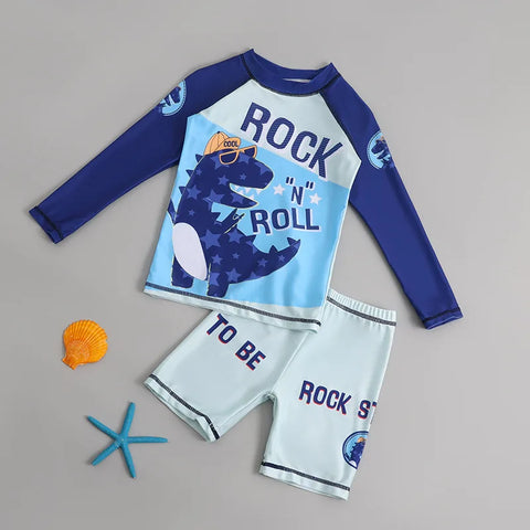 2-Pieces Swimsuit for Girls and Boys