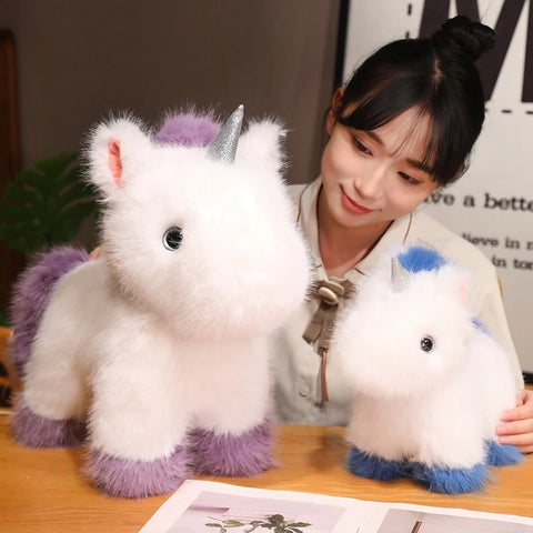 Magical Fluffy Unicorn Plushies