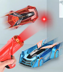 Laser-Controlled Wall Climbing RC Car