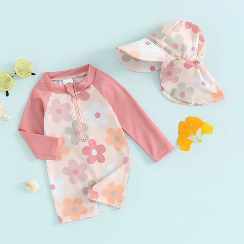 Sun-Safe Baby Rash Guard Swimsuit - Ultimate Sun Protection & Comfort Teeny Pandas