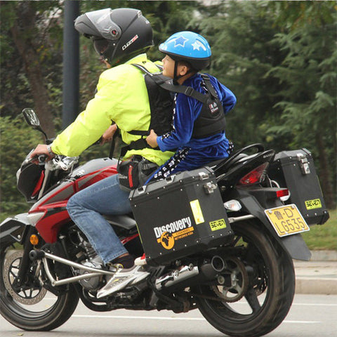 Child Motorcycle Safety Harness with Reflective Design