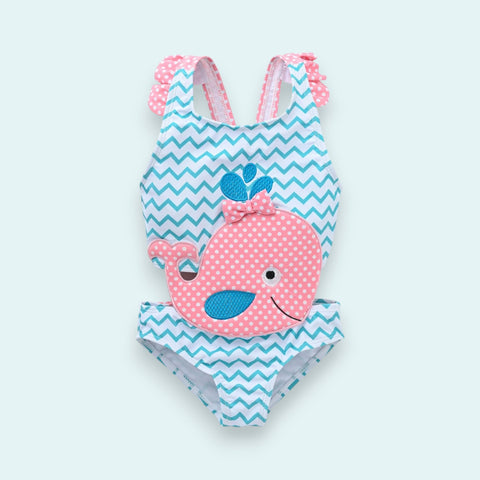 Cute One-Piece Swimsuit for Toddler Babies