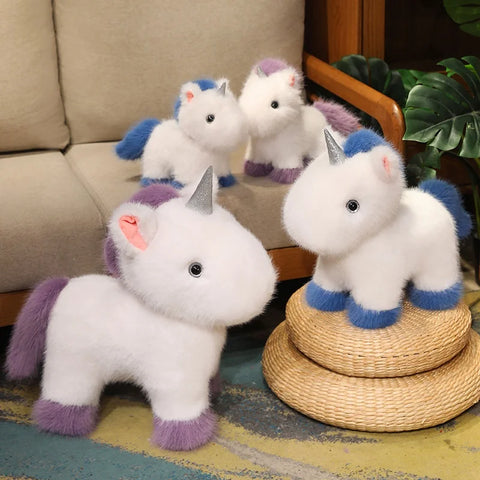 Magical Fluffy Unicorn Plushies