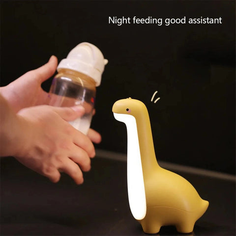 Dinosaur Night Light – Cute Eye Protection Bedside Lamp for Kids