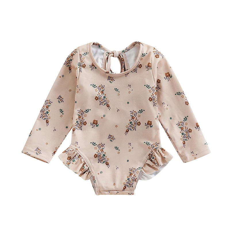 Ruffle Backless Bodysuit for Toddlers - For a Elegant Summer Look! Teeny Pandas