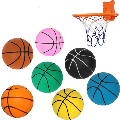 Silent Basketball for Children - Indoor Mute Bouncing Ball