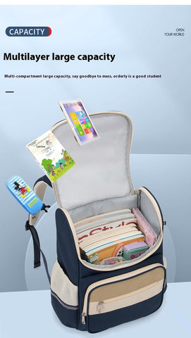 Elementary School Backpack- Ultra Light, Durable, and Dirt-Resistant