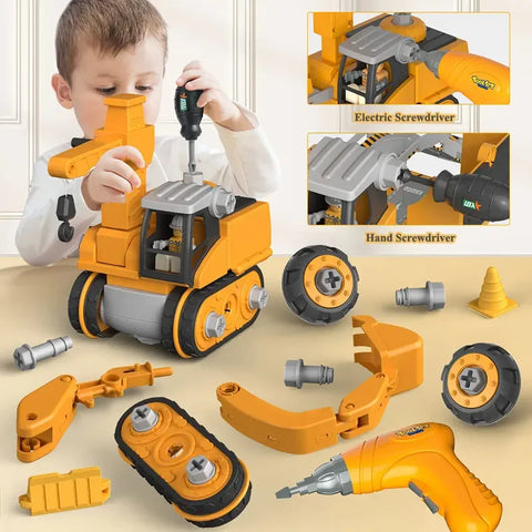 Master Builder Engineer Set for Kids - Create a Fun Engineering Experience! Teeny Pandas
