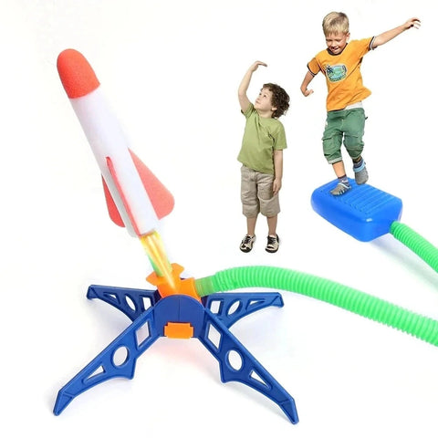 Kids Rocket Foot Pump – Air Powered Soaring Rocket Launcher for Children