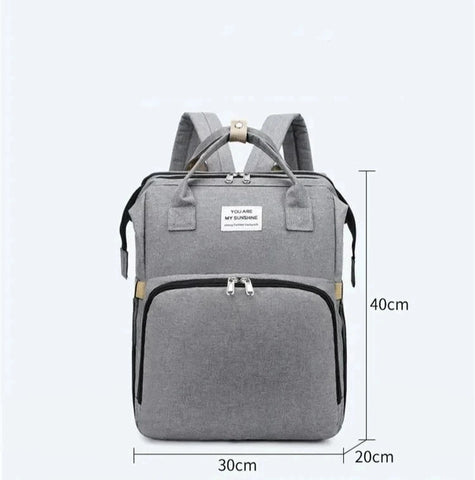Multifunctional Nappy Backpack with Portable Crib – Convenience Meets Comfort for Parents on the Go Teeny Pandas
