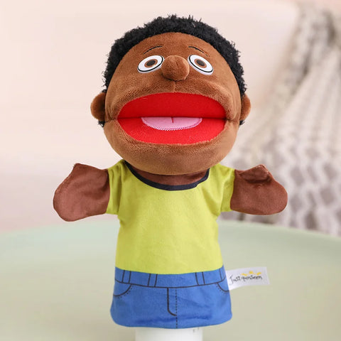 Kids Plush Finger & Hand Puppets – Role Play Toys for Bedtime Stories