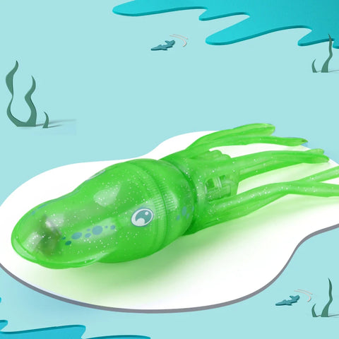 Light-Up Electric Squid Bath & Pool Toy