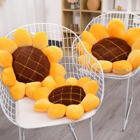 Stuffed Soft Plant Sunflower Plush Toy – Cute Plush Cushion