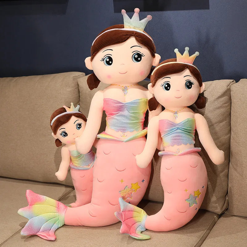 Giant Mermaid Doll Plushie Pillow - product detail view 2