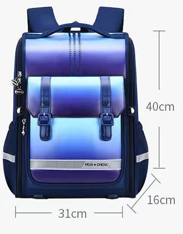 Spine Protector & Load-Reducing Capacity Backpack for Kids