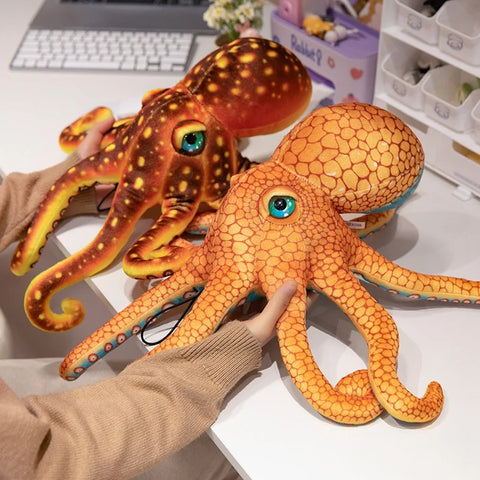 Octopus Plush Toy – Soft Stuffed Marine Animal for Kids and Adults