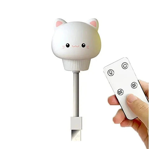 Cute Cartoon USB LED Night Light for Kids