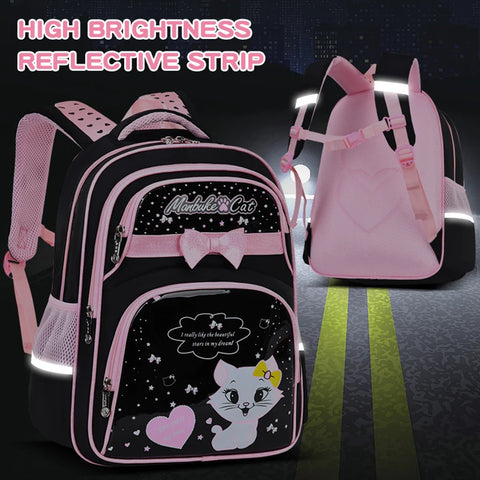 Cute Kitten Backpack for School