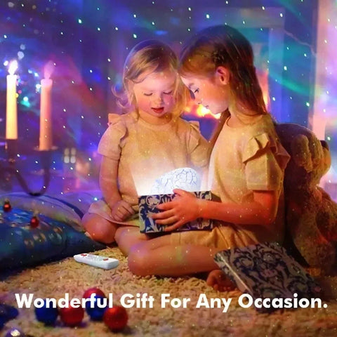 DinoGlow Dinosaur Egg Galaxy Projector – Magical Starry Night Light Teeny Pandas