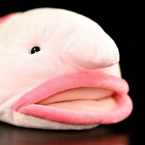 Blobfish Plush Toy - Realistic High Fidelity Soft Plushie Blob Fish Doll