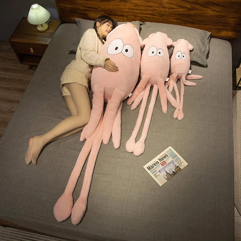 Simulation Octopus Doll - Lifelike Large Squid Plush Toy