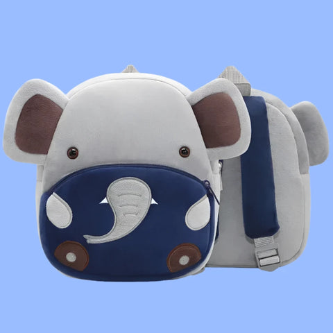 Cute Cartoon Animal Series Plush Backpack for Kids