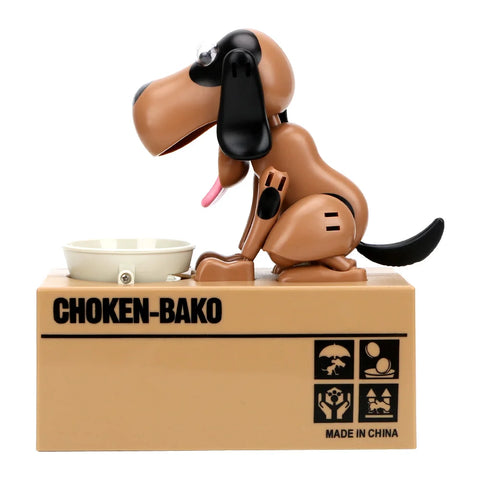 Robotic Dog Stealing Coin Bank – Interactive Money Saving Box for Kids