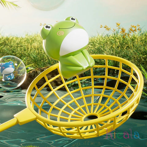 Montessori Frog Launch Toy – Educational Jumping Frog Catching Game for Kids!