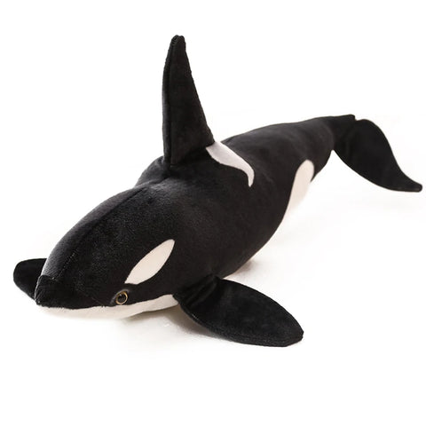 Killer Whale Plush Toy – Soft Orca Fish Doll for Kids and Baby