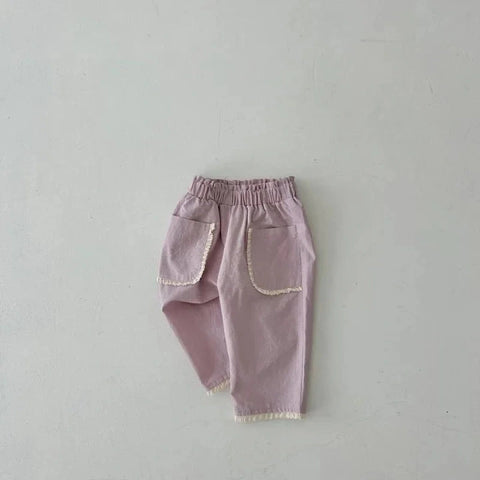 Korean Style Cargo Pants for Kids – Casual & Comfortable Spring Fashion