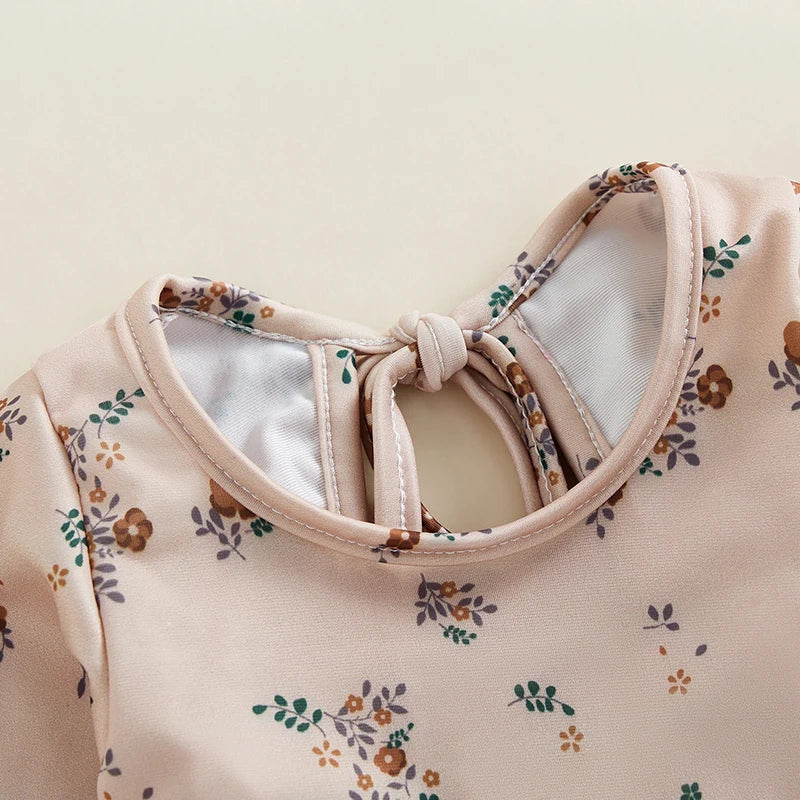 Ruffle Backless Bodysuit for Toddlers - For a Elegant Summer Look! Teeny Pandas