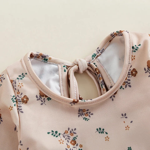 Ruffle Backless Bodysuit for Toddlers - For a Elegant Summer Look! Teeny Pandas