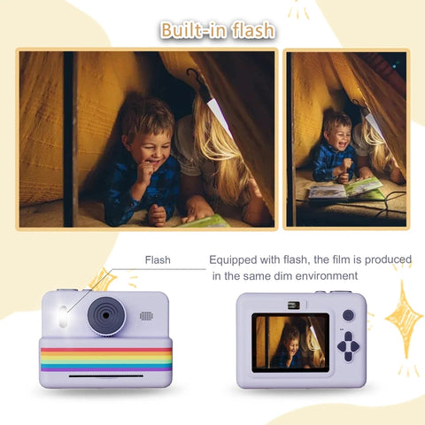 Kids Instant Print Digital Camera Teeny Pandas