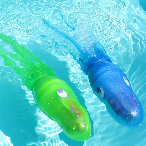 Light-Up Electric Squid Bath & Pool Toy