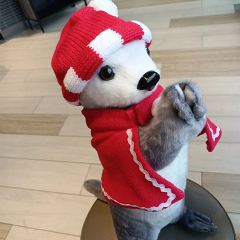Kawaii Wild Animal Plush Doll - Standing Plush Otter Toy