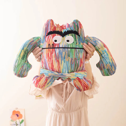Cute Funny Demon Big Mouth Monster Plush Toys – Stuffed Anime Dolls