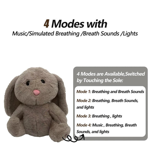 BreathEasy Realistic Breathing Stuffed Animal – Comforting Plush Pet Teeny Pandas