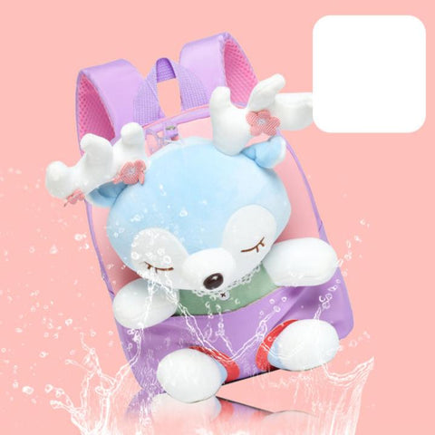 Detachable Cartoon Plush Children's Backpack