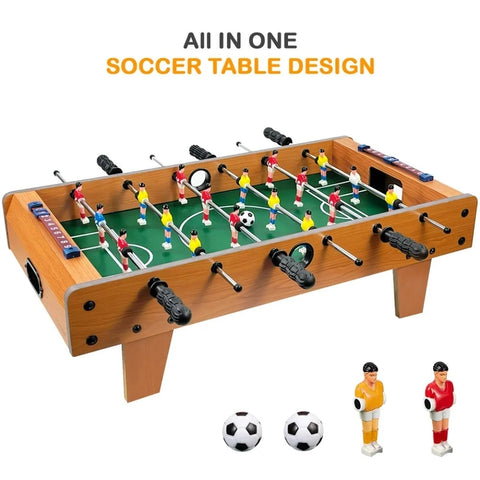 Mini Foosball Table Game - For Kids and Family Bonding!