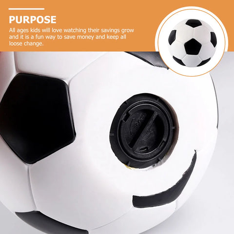Football Piggy Bank – Creative Coin Container for Kids & Home Décor