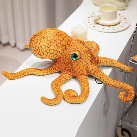 Octopus Plush Toy – Soft Stuffed Marine Animal for Kids and Adults