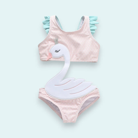 Cute One-Piece Swimsuit for Toddler Babies