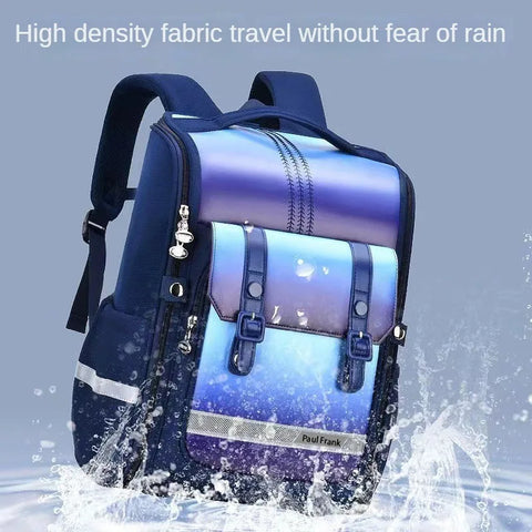 Spine Protector & Load-Reducing Capacity Backpack for Kids