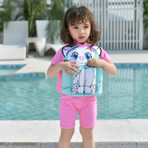 Floating Buoyancy Swimwear – Safe Training Swimsuit for Kids