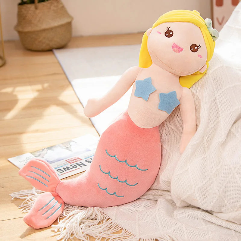 Giant Mermaid Doll Plushie Pillow - product detail view 13