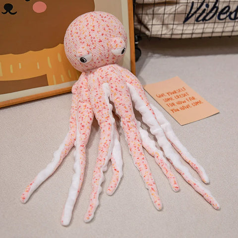 Lifelike Octopus Plush Toy – Soft Stuffed Octopus Doll for New Year Gift