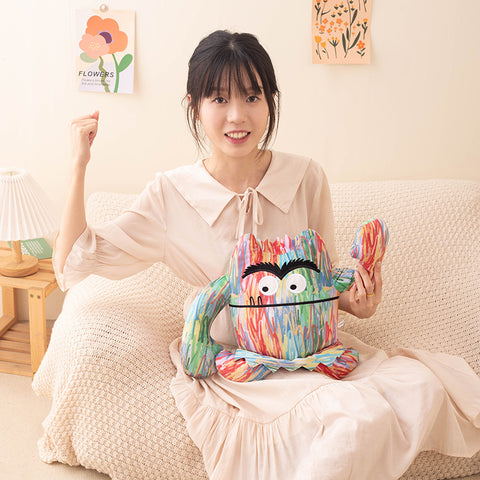 Cute Funny Demon Big Mouth Monster Plush Toys – Stuffed Anime Dolls