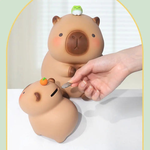 Capybara Piggy Bank – Adorable Large Capacity Money Saver for Kids
