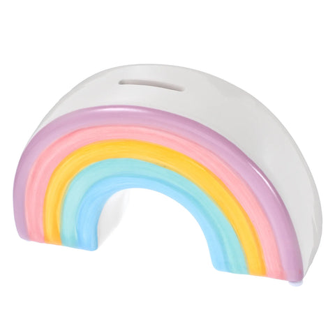 Rainbow Saving Pot Piggy Bank – Fun Cartoon Coin Container for Kids