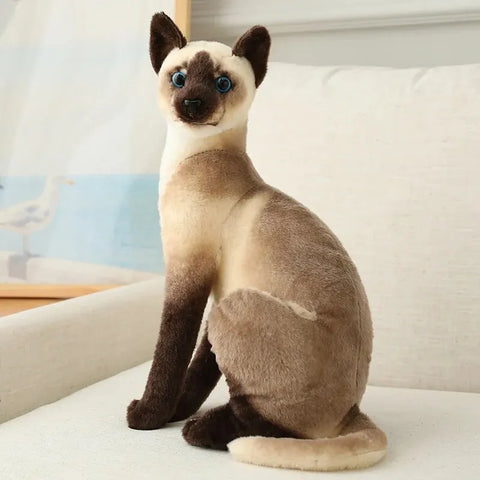 Cute Plush Cat Doll – Soft Stuffed Kitten Toy